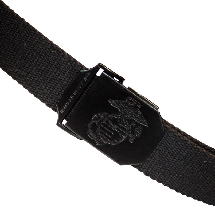 MFH USMC trouser belt, with logo on the buckle